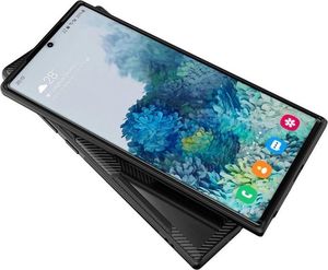 Alogy Etui Alogy Ring Holder Clear Armor do Samsung Galaxy Note 20 czarne + Szkło 3mk uniwersalny 5