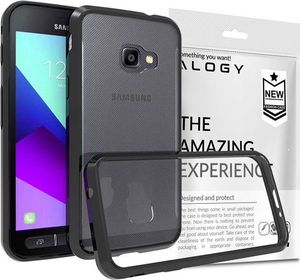 Alogy Etui Alogy Crystal Armor Case do Samsung Galaxy Xcover 4/4s Czarne +Szkło uniwersalny 2