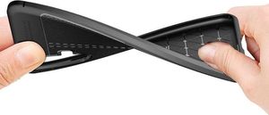 Alogy Etui Alogy Leather Armor do Huawei Honor 20 czarne + Szkło Alogy uniwersalny 9