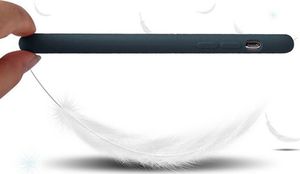 Alogy Etui Alogy Thin Soft Case do Apple iPhone 11 granatowe + Szkło Alogy uniwersalny 4