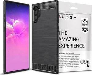 Alogy Etui Alogy Rugged Armor do Samsung Galaxy Note 10 Plus czarne + Folia Hydrogel Alogy uniwersalny 6