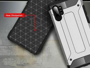 Alogy Etui Alogy Hard Armor do Samsung Galaxy Note 10 Plus czarne + Folia Hydrogel Alogy uniwersalny 6