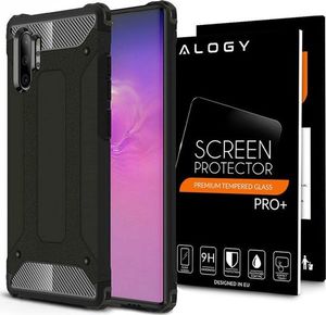 Alogy Etui Alogy Hard Armor do Samsung Galaxy Note 10 Plus czarne + Folia Hydrogel Alogy uniwersalny 8