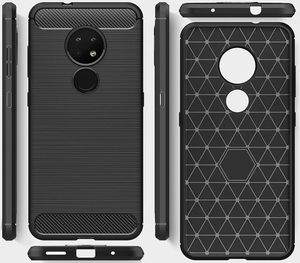 Alogy Etui Alogy Rugged Armor do Nokia 6.2/ 7.2 czarne + Szkło Alogy uniwersalny 5