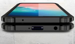 Alogy Etui Alogy Hard Armor do Samsung Galaxy A21s szare + Szkło 3mk uniwersalny 4