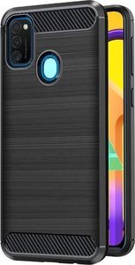 Alogy Etui Alogy Rugged Armor do Samsung Galaxy M21 czarne + Szkło 3mk uniwersalny 2