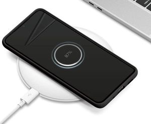 Alogy Etui silikonowe Alogy slim case do Samsung Galaxy S20 Ultra czarne + Szkło Alogy Full uniwersalny 5