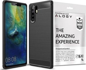 Alogy Etui Alogy Rugged Armor do Huawei P30 Pro czarne + Szkło Alogy cały ekran uniwersalny 2