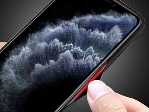 Alogy Etui Alogy Aurora Armor do iPhone 11 Pro Max fioletowo-niebieskie 03 + Szkło Alogy uniwersalny 6