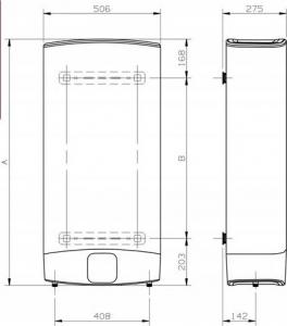 Bojler Ariston Velis WiFi 100 1.5 kW (3626325) 5