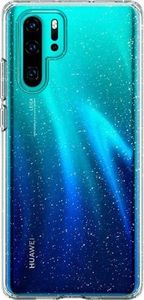 Spigen Etui Spigen Liquid Crystal Glitter do Huawei P30 Pro Crystal Quartz + Szkło Alogy cały ekran uniwersalny 2