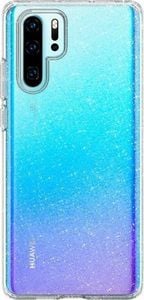 Spigen Etui Spigen Liquid Crystal Glitter do Huawei P30 Pro Crystal Quartz + Szkło Alogy cały ekran uniwersalny 4
