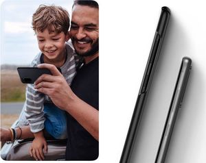 Spigen Etui Spigen Thin Fit do Samsung Galaxy S20 Black + Szkło Alogy FG uniwersalny 5
