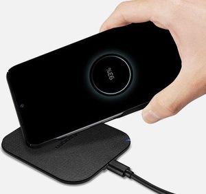 Spigen Etui Spigen Thin Fit do Samsung Galaxy S20 Plus Black + Szkło Alogy Full uniwersalny 7