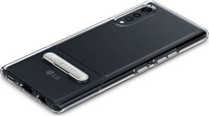 Spigen Etui Spigen Slim Armor Essential S do LG Velvet Clear + Szkło Mocolo 3D UV uniwersalny 6