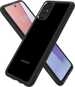 Spigen Etui Spigen Ultra Hybrid do Samsung Galaxy M31s Matte Black + Szkło 3mk uniwersalny 2