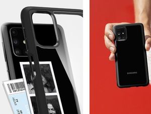 Spigen Etui Spigen Ultra Hybrid do Samsung Galaxy M31s Matte Black + Szkło 3mk uniwersalny 5