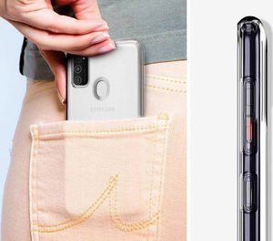 Spigen Etui Spigen Liquid Crystal do Samsung Galaxy M21/ M30s Crystal Clear + Szkło Alogy uniwersalny 6