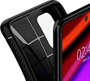 Spigen Etui Spigen Rugged Armor do Samsung Galaxy M51 Matte Black + Szkło 3mk uniwersalny 3