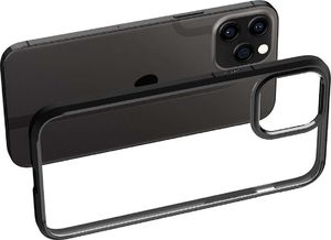 Spigen Etui Spigen Ultra Hybrid do Apple iPhone 12 Pro Max 6.7 Matte Black + Szkło Alogy uniwersalny 4