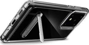 Spigen Etui Spigen Ultra Hybrid S do Samsung Galaxy S20 Ultra Crystal Clear + Szkło Alogy Full uniwersalny 2