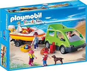 Playmobil Playmobil 4144 - Familyvan z przyczepą do łodzi 1