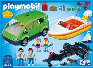 Playmobil Playmobil 4144 - Familyvan z przyczepą do łodzi 3