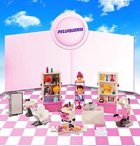 Playmobil Playmobil 6568 salon fryzjerski z wymiennymi perukami (opakowanie foliowe) 1