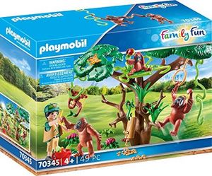 Playmobil Orangutany na drzewie (70345) 1