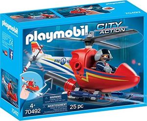 Playmobil Playmobil 70492 - helikopter strażacki 1