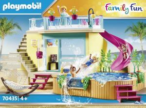 Playmobil Bungalow z Basenem (70435) 4