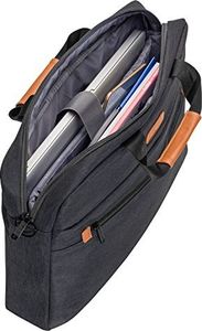 Torba Pedea Torba na laptopa PEDEA Torba na notebook Elegance Pro Torba na ramię 17,3 cala (43,9 cm) z paskiem na ramię i przegrodą na tablet do 27,96 cm (11 cali), szara 8