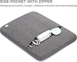 Etui NIDOO NIDOO 14-calowy wodoodporny pokrowiec na laptopa Pokrowiec na notebooka Pokrowiec na 14-calowy laptop HP Stream 14 Pavilion 14 / Lenovo Yoga 710/14 ThinkPad A475 (szary) 6