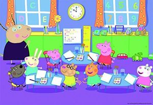 Ravensburger Puzzle dla dzieci Peppa w szkole - 2 x 24 szt. 5