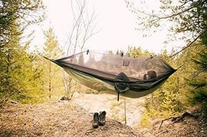 Amazonas Ultra-lekki hamak Mosquito Traveler Thermo XXL 780g 305 x 160cm do 200kg 8