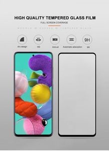 Mocolo Mocolo 3D 9H Full Glue - Szkło ochronne na cały ekran Samsung Galaxy A51 (Black) 10