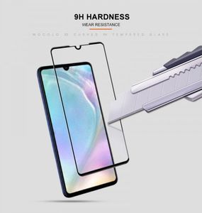 Mocolo Mocolo 3D 9H Full Glue - Szkło ochronne na cały ekran Huawei P30 (Black) 10