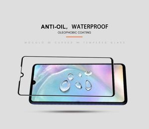 Mocolo Mocolo 3D 9H Full Glue - Szkło ochronne na cały ekran Huawei P30 (Black) uniwersalny 11