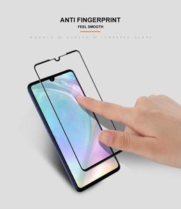 Mocolo Mocolo 3D 9H Full Glue - Szkło ochronne na cały ekran Huawei P30 (Black) uniwersalny 12