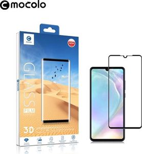 Mocolo Mocolo 3D 9H Full Glue - Szkło ochronne na cały ekran Huawei P30 (Black) uniwersalny 6