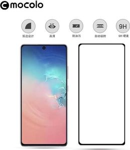 Mocolo Mocolo 3D 9H Full Glue - Szkło ochronne na cały ekran Samsung Galaxy S10 Lite (Black) uniwersalny 3