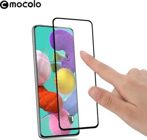 Mocolo Mocolo 3D 9H Full Glue - Szkło ochronne na cały ekran Samsung Galaxy A51 (Black) uniwersalny 6