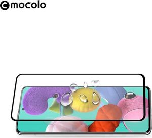 Mocolo Mocolo 3D 9H Full Glue - Szkło ochronne na cały ekran Samsung Galaxy A51 (Black) uniwersalny 7