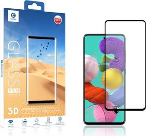 Mocolo Mocolo 3D 9H Full Glue - Szkło ochronne na cały ekran Samsung Galaxy A51 (Black) uniwersalny 8