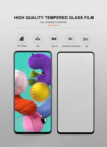 Mocolo Mocolo 3D 9H Full Glue - Szkło ochronne na cały ekran Samsung Galaxy A51 (Black) uniwersalny 10