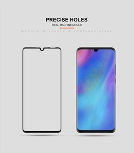 Mocolo Mocolo 3D 9H Full Glue - Szkło ochronne na cały ekran Huawei P30 Lite (Black) uniwersalny 9