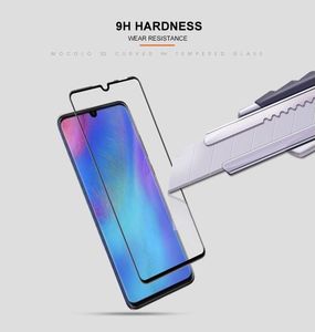 Mocolo Mocolo 3D 9H Full Glue - Szkło ochronne na cały ekran Huawei P30 Lite (Black) uniwersalny 10