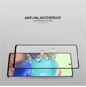 Mocolo Mocolo 3D 9H Full Glue - Szkło ochronne na cały ekran Samsung Galaxy A71 / Note 10 Lite (Black) uniwersalny 11