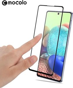 Mocolo Mocolo 3D 9H Full Glue - Szkło ochronne na cały ekran Samsung Galaxy A71 / Note 10 Lite (Black) uniwersalny 6