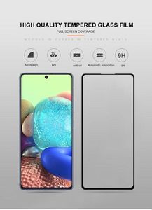 Mocolo Mocolo 3D 9H Full Glue - Szkło ochronne na cały ekran Samsung Galaxy A71 / Note 10 Lite (Black) uniwersalny 9